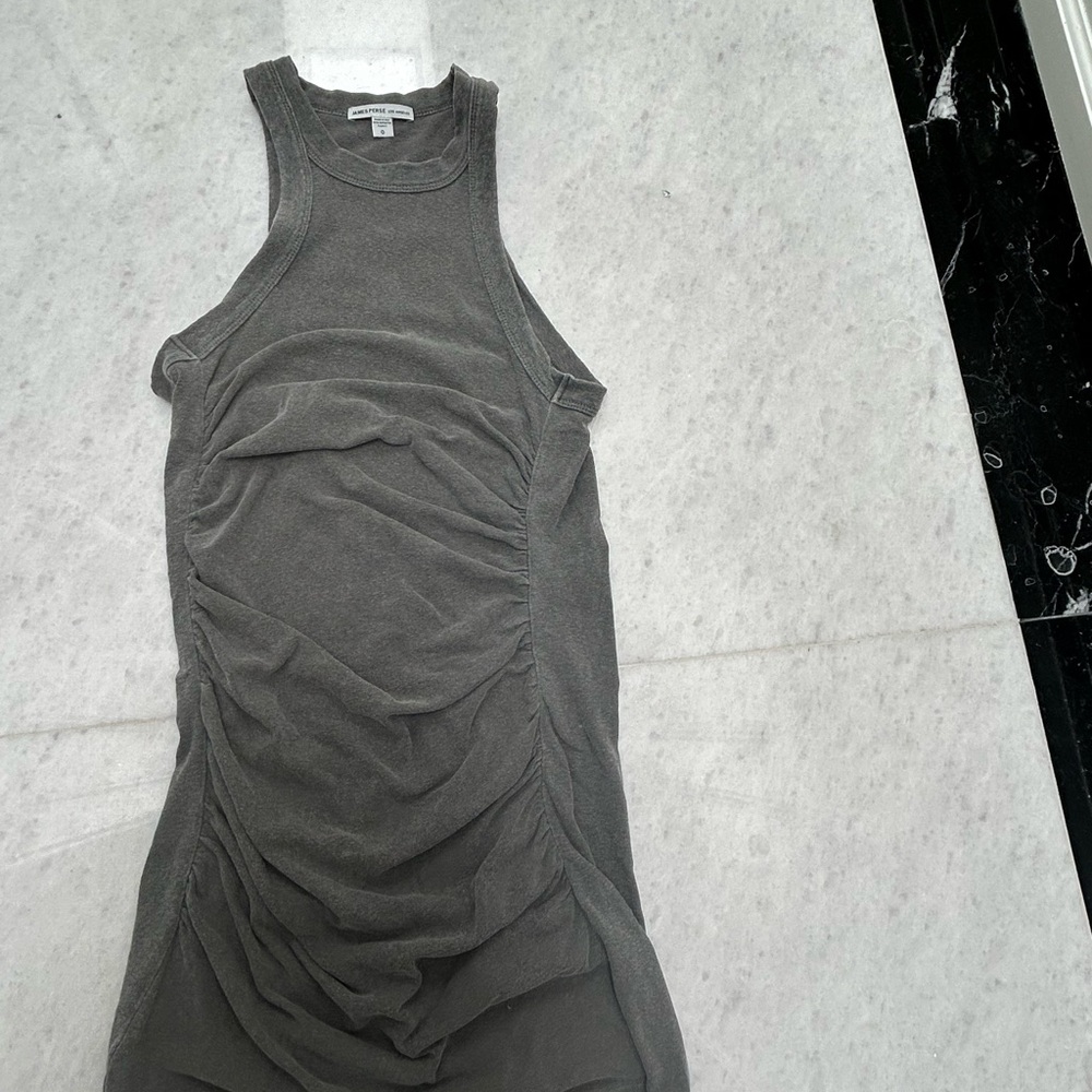 James Perse Gray Mini Dress